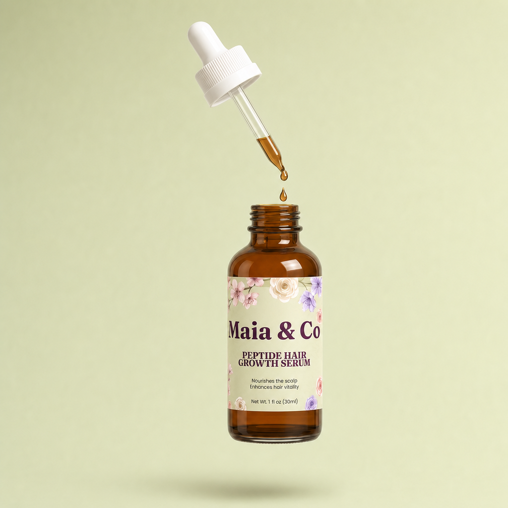 Maia & Co Peptide Hair Growth Serum bottle